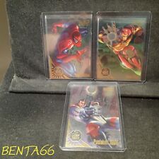 1995 Flair Marvel Annual 🔥 Duo Insert Limited Edition Card Set Of 3 Spiderman picture