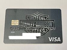 Harley-Davidson Motorcycles Visa Credit Card Chip picture