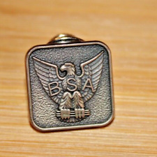 Boy Scouts of America BSA Pin Sterling Silver Square picture