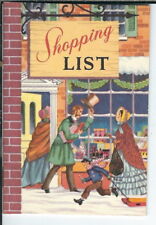 AX-083 Rand McNally & Co Christmas Shopping Notebook, style 5511 Vintage 1950's picture