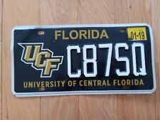 2019 UNIVERSITY CENTRAL FLORIDA License Plate UCF KNIGHTS picture