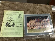 Vintage boy scout color photo 1988-Camp Sequassen 1988- China & USA  certificate picture