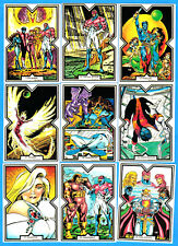 Excalibur 1989 Comic Images Complete 45-Card Set (nrmt) Marvel Comics (A) picture