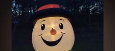 Gemmy Airblown inflatable 10ft Tall Snowman Head  picture
