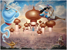Disney Fine Art Limited Edition Canvas A Whole New World-Aladdin-Jared Franco picture