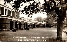 C.1940s RPPC University Of Virginia East Range Charlottesville VA Postcard A121 picture