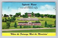 Staunton VA-Virginia, Ingleside Resort, Advertising, Vintage c1958 Postcard picture