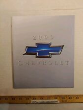 Vintage 2000 Chevrolet Product Line Sales Brochure picture