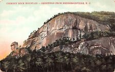 Asheville NC Blue Ridge Mtns Hendersonville Chimney Rock Vtg Postcard D32 picture
