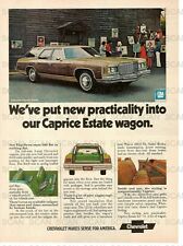 1974 Chevy Caprice Estate Wagon Vintage Magazine Ad  Chevrolet picture