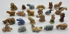 Wade Whimsies ANIMALS MINIATURES Multi Colors Mini Ceramic Figures Lot of 23 picture