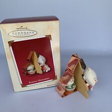 Hallmark 2002 Baking Memories Cat Cookie Cutter Christmas Ornament picture