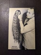 Mint USA 1939 Ripley Believe it Or Not RPPC Postcard Shrunken Human Head picture