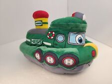 Hess 2023 Plush Tugboat Toy Tugboat Truck With Light and Sound WORKS picture