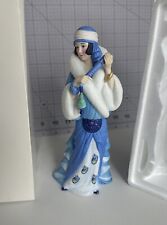 Lenox Rhapsody In Blue Lady Figurine Fine Porcelain picture