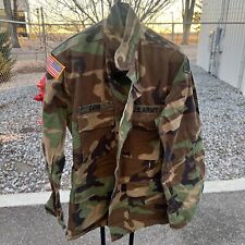 Woodland Camouflage M-Regular Temperate Coat SPO100-99-D-0343 50% Cotton Poly picture