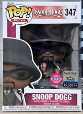 NEW FUNKO POP SNOOP DOGG #347 FLOCKED 15K PIECE STORE EXCLUSIVE *SHIPS NOW* picture
