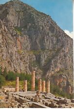 Greece. Temple of Apollo. Delphi. Unposted Postcard picture