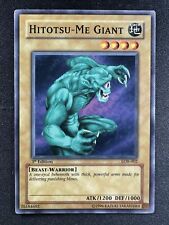 Yu-Gi-Oh TCG LOB-002 Hitotsu-Me Giant 1st Edition Common Normal NM picture