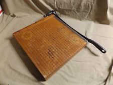 Vintage Antique 1920s-30s IDEAL SCHOOL SUPPLY CO Chicago Cutting Board picture