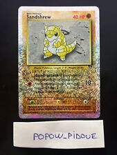 Pokemon Card Reverse Sandshrew 91/110 Legendary Collection Wizards Exc Condition picture