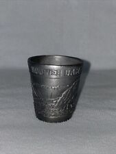 Superb Hoover Dam Pewter Shot Glass Made in USA picture