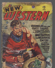 New Western Magazine Pulp 2nd Series Mar 1947 Vol. 13 #4 fair to good picture