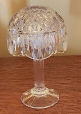 Vintage Shannon Crystal Fairy Lamp 2 Piece Candle Holder  picture