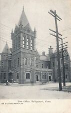 BRIDGEPORT CT – Post Office – udb (pre 1908) picture