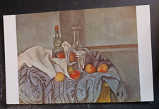 vtg postcard Paul Cezanne Still Life National Gallery art unposted picture