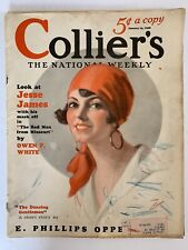 “Collier's” National weekly, 01/14/1928- JESSE JAMES, The Dancing Gentleman picture