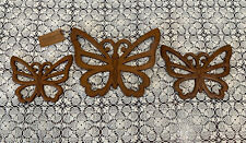 Cape Craftsman, Inc. Early American Wooden Butterfly X 3~ NEW picture