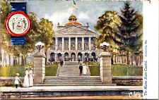 Oilette State Capitols Postcard Maine State Capitol in Augusta, Maine Unused picture