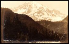 C1910s RPPC Mt. Rainier National Park Mountain 1078 Washington Postcard 616 picture