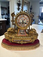 Antique Bronze Louis XVI Mantle Clock picture