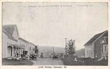 Canaan Vermont Line House Border of U.S. & Canada Vintage Postcard U1878 picture