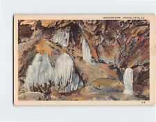 Postcard Interior of Crystal Cave Pennsylvania USA picture