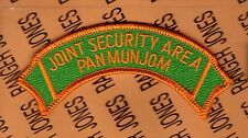 US Army Joint Security Area Pan Mun Jom JSA MP Military Police scroll patch  picture