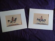 Robert Chee Silkscreen Pictures Including Navajo Boy On Horse And Navajo Girl On picture
