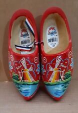 Authentic Wooden Dutch Clogs Windmill Holland Size 17 CM / 6.5 American picture
