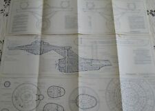 Star Trek U.S.S. ENTERPRISE Original Series Authentic 12 Blueprints Complete Set picture