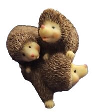Vintage The Leonardo Collection Small Figurine Hedgehog Family picture