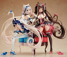 2psc/set Anime Native Nekopara Chocola & Vanilla PVC Figure New No Box toy model picture