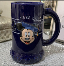 Vintage 3D Class Of 2001 Mickey Mouse Mug New Dark Blue Disney picture