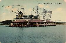 Steamer Landing Pemberton Massachusetts MA 1912 Postcard picture