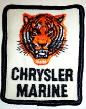 1970s Chrysler Marine Patch Badge Crest picture