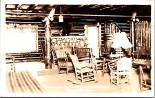 Real Photo Postcard Johnson's Rustic Tavern Houghton Lake, Prudenville, Michigan picture