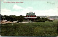 1900s MA Postcard Senator Lodge's House Nahant Mass Lodge  picture