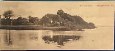 Extremely Rare 2.75X6.5” Postcard - c1905 Front St. Stewart’s Point Melbourne FL picture