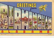 1941 GREETINGS FROM BIRMINGHAM ALABAMA picture